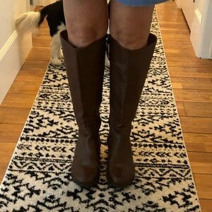 Brown Heeled Boots